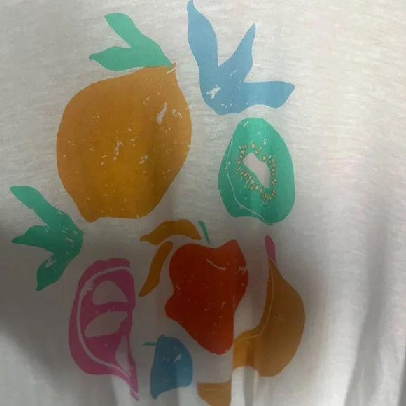 Show Me Your Mumu White Crewneck with Pink Label - Picture 3 of 7